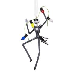 Hallmark - Disney Tim Burton's The Nightmare Before Christmas Jack Skellington With Lights Hallmark - Ornament