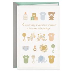 Hallmark - What a Blessing Religious New Baby Card