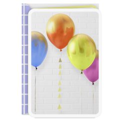 Hallmark - Bright Balloons Blank Card