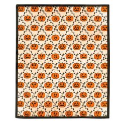 Hallmark - Vintage Jack-o'-Lanterns Throw Blanket, 50x60