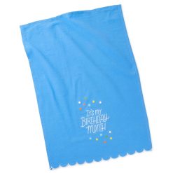 Alternative view of Hallmark - Birthday Month Tea Towel and Wine Glass Bundle