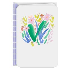 Hallmark - Abstract Watercolor Flowers Blank Card