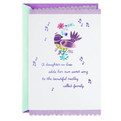 Hallmark - You Add So Much to Our Family Birthday Card for Daughter-in-Law