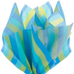 Alternative view of Hallmark - Cool Horizontal Stripes Tissue Paper, 6 sheets
