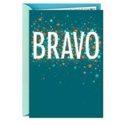 Hallmark - Bold Bravo Congratulations Card