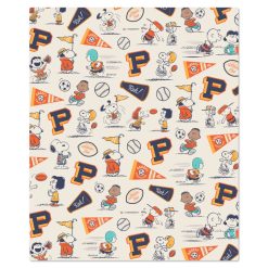 Alternative view of Hallmark - Peanuts Athletic Club Two-Sided Throw Blanket, 50x60