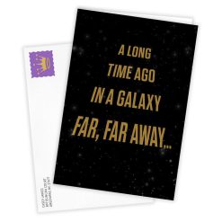 Alternative view of Hallmark - Star Wars A Long Time Ago Funny Custom Birthday Card