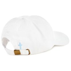 Alternative view of Hallmark - Running on Faith White Baseball Cap