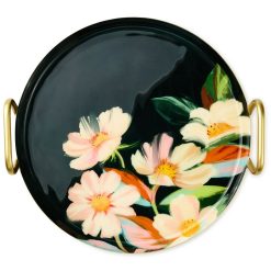 Alternative view of Hallmark - Lacey Chabert Collection Green Floral Serving Tray, 13.75