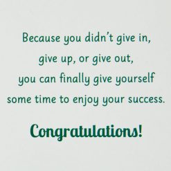 Alternative view of Hallmark - You Deserve All the Praise Congratulations Card