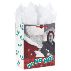 Alternative view of Hallmark - 13" A Christmas Story Merwwy Chwithmuth! Large Gift Bag With Tissue Paper