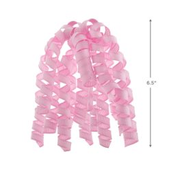 Alternative view of Hallmark - 6.5" Light Pink Curly Ribbon Gift Bow