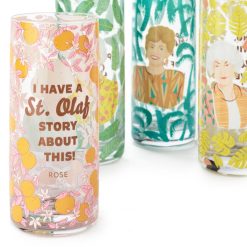 Alternative view of Hallmark - The Golden Girls Cameos and Quotes Drinking Glasses, Set of 4