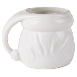Alternative view of Hallmark - White Sculpted Santa Mug, 8 oz.