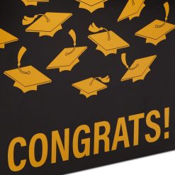 Alternative view of Hallmark - 8.5" Mortarboards on Black Graduation Card Box