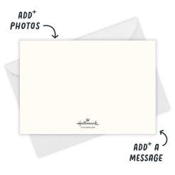 Alternative view of Hallmark - Santa Postcard Wishes Flat Christmas Photo Card