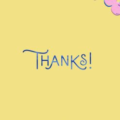 Alternative view of Hallmark - So Sweet of You Thank You Card