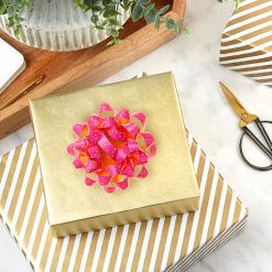 Alternative view of Hallmark - 4.6" White Mini Dots on Pink Gift Bow