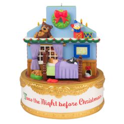 Hallmark - The Night Before Christmas Ornament With Light, Sound and Motion
