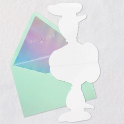 Alternative view of Hallmark - Peanuts 75th Anniversary Felt Snoopy Blank Card