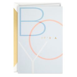 Hallmark - Enjoy Every Moment of Wonder New Baby Boy Card