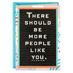 Hallmark - There Should Be More People Like You Funny Friendship Card