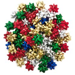 Hallmark - Assorted Metallic Gift Bows, 75-Pack