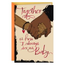 Hallmark - Always Together, Baby Romantic Love Card
