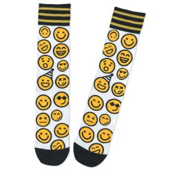 Hallmark - Smiley Faces Novelty Crew Socks