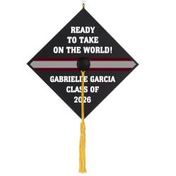Hallmark - Graduation Cap Personalized Ornament, Custom Text
