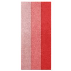 Hallmark - Solid Red-Orange/Coral/Pink 3-Pack Assortment Tissue Paper, 12 sheets