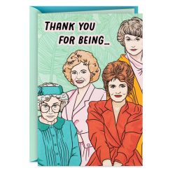 Hallmark - The Golden Girls So Glad You Were Born Birthday Card