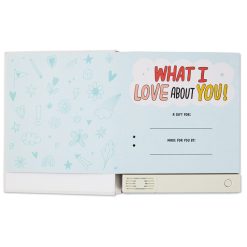 Alternative view of Hallmark - What I Love About You! A Color-Your-Own Recordable Storybook