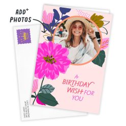 Alternative view of Hallmark - Floral Blessed Wishes Custom Birthday Card