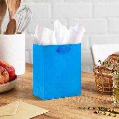 Alternative view of Hallmark - 6.5" Solid Royal Blue Small Gift Bag
