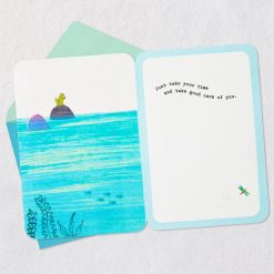 Alternative view of Hallmark - Relax, Renew, Recuperate Turtle  Get Well Card