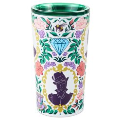 Alternative view of Hallmark - Bridgerton Ton Silhouettes on Floral Travel Mug, 15 oz.