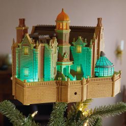 Alternative view of Hallmark - Disney The Haunted Mansion Collection The Haunted Mansion Musical Christmas Tree Topper With Light