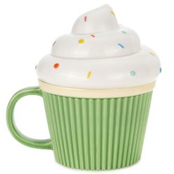 Alternative view of Hallmark - Cupcake Birthday Mug With Sound
