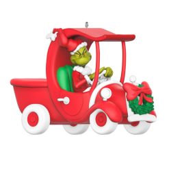 Hallmark - Dr. Seuss's How the Grinch Stole Christmas! A Grinchy Sleigh On the Way Ornament
