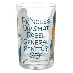 Hallmark - Star Wars Princess Leia Collectible Drinking Glass, 13.5 oz.