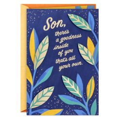 Hallmark - There's Goodness Inside of You Birthday Card for Son From Mom