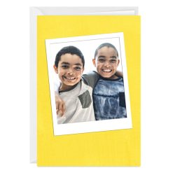 Hallmark - Personalized Photo on Yellow Photo Card