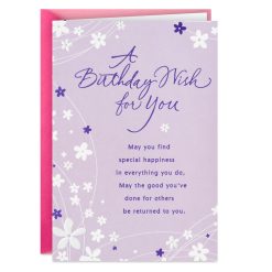 Hallmark - May Your Day Be Blessed Birthday Card