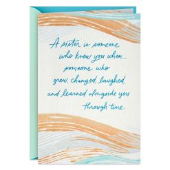 Hallmark - She'll Be a Part of You Always Sympathy Card for Loss of Sister
