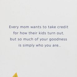 Alternative view of Hallmark - There's Goodness Inside of You Birthday Card for Son From Mom