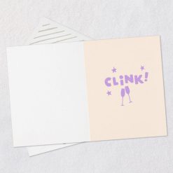 Alternative view of Hallmark - Cheers to You Congratulations Card