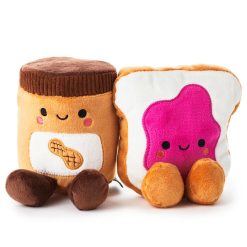 Hallmark - Better Together Peanut Butter and Jelly Magnetic Plush, 5