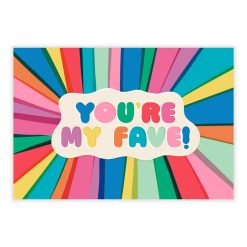 Alternative view of Hallmark - You're My Fave Rainbow Rays Birthday eCard
