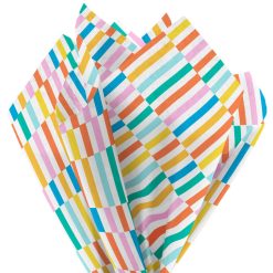 Alternative view of Hallmark - Colorful Broken Lines Tissue Paper, 6 Sheets